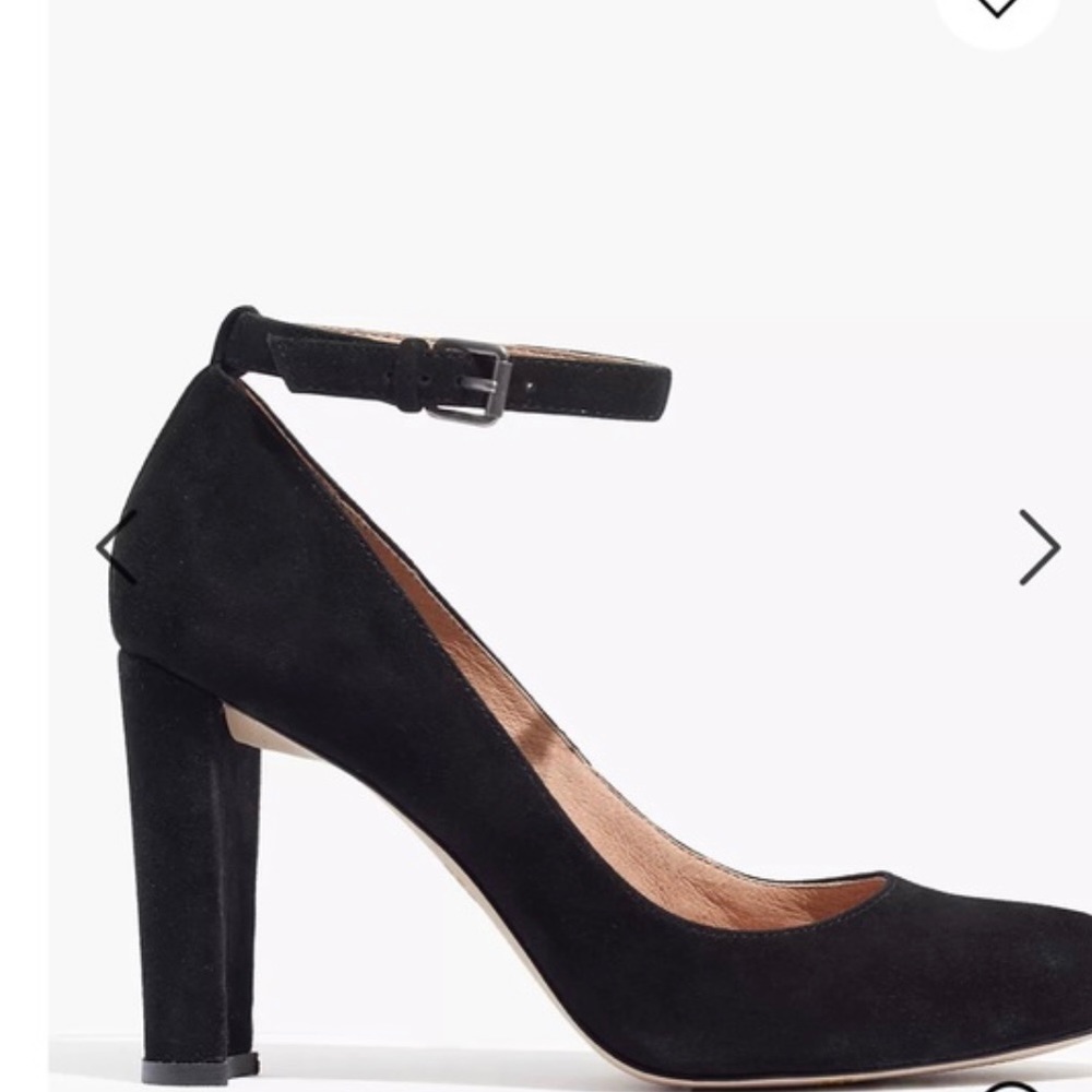 Madewell Crescent Heeled Pump in brown